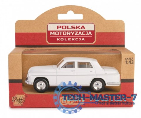 Pojazd PRL Warszawa 223 biały Pojazd PRL Warszawa 223 biały