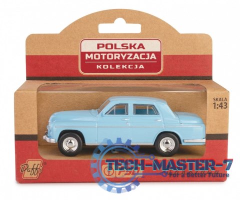 Pojazd PRL Warszawa 223 niebieski Pojazd PRL Warszawa 223 niebieski