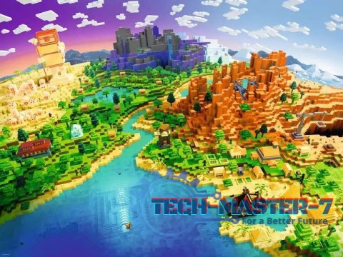 Puzzle 1500 elementów Minecraft World Puzzle 1500 elementów Minecraft World