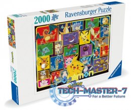 Puzzle 2000 elementów Pokemon