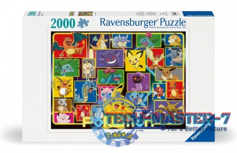 Puzzle 2000 elementów Pokemon Puzzle 2000 elementów Pokemon