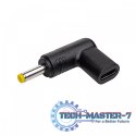 Adapter AK-ND-C04 4.0 X 1.7MM Wtyczka do zasilacza uniwersalnego USB-C / 4.0 X 1.7MM