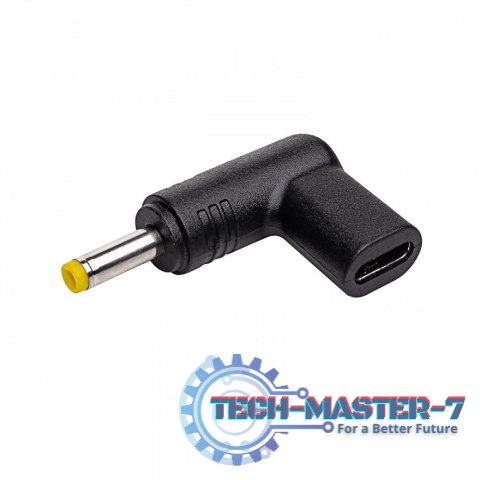 Adapter AK-ND-C04 4.0 X 1.7MM Wtyczka do zasilacza uniwersalnego USB-C / 4.0 X 1.7MM Adapter AK-ND-C04 4.0 X 1.7MM Wtyczka do zasilacza uniwersalnego USB-C / 4.0 X 1.7MM