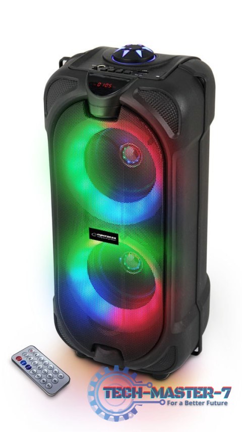 Głośnik BT FM LED RGB RYTHM Głośnik BT FM LED RGB RYTHM
