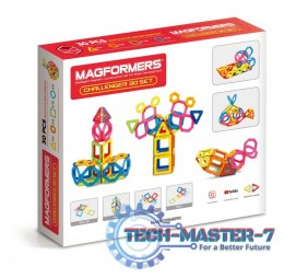 Klocki magnetyczne Challenger 30 elementów