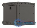 Szafa instalacyjna rack wisząca 10 cali 4U 300x300 czarna Szafa instalacyjna rack wisząca 10 cali 4U 300x300 czarna