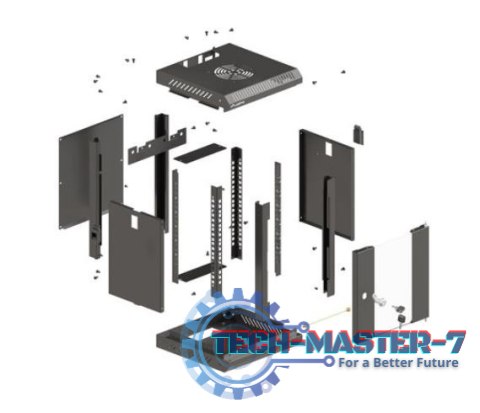 Szafa instalacyjna rack wisząca 10 cali 4U 300x300 czarna Szafa instalacyjna rack wisząca 10 cali 4U 300x300 czarna