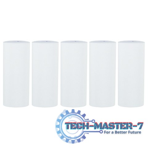 Rolki papier wkład termiczny do mini drukarki 57mm x 4,5m 5 sztuk Rolki papier wkład termiczny do mini drukarki 57mm x 4,5m 5 sztuk