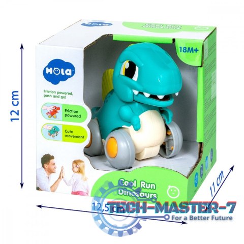 Figurka Dinozaur interaktywny z napędem niebieski Figurka Dinozaur interaktywny z napędem niebieski