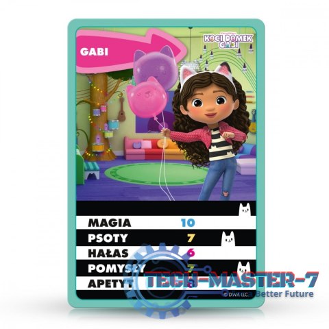 Gra Top Trumps Junior Koci domek Gabi Gra Top Trumps Junior Koci domek Gabi