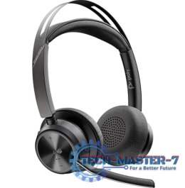 Zestaw słuchawkowy Voyager Focus 2 z certyfikatem Microsoft Teams USB-C-C + przejściówka USB-C/A 9T9J4AA