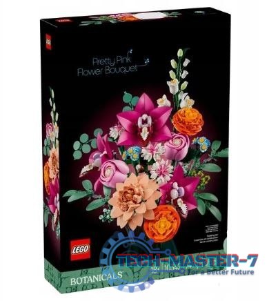 Klocki Botanicals 10342 Piękny bukiet różowych kwiatów Klocki Botanicals 10342 Piękny bukiet różowych kwiatów