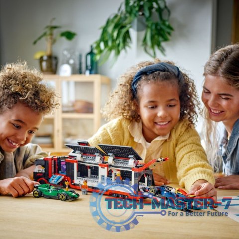 Klocki City 60445 F1 Ciężarówka z bolidami RB20 i AMR24 F1 Klocki City 60445 F1 Ciężarówka z bolidami RB20 i AMR24 F1