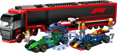Klocki City 60445 F1 Ciężarówka z bolidami RB20 i AMR24 F1 Klocki City 60445 F1 Ciężarówka z bolidami RB20 i AMR24 F1