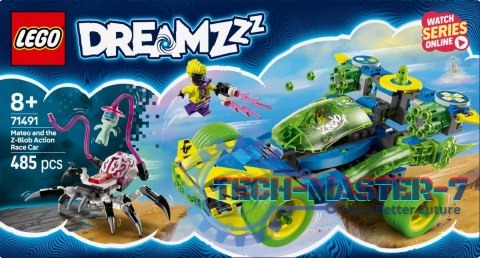 Klocki DREAMZzz 71491 Samochód wyścigowy Mateo i Z-Bloba Klocki DREAMZzz 71491 Samochód wyścigowy Mateo i Z-Bloba