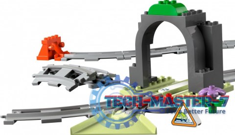 Klocki DUPLO 10425 Tunel i tory kolejowe - zestaw rozszerzający Klocki DUPLO 10425 Tunel i tory kolejowe - zestaw rozszerzający