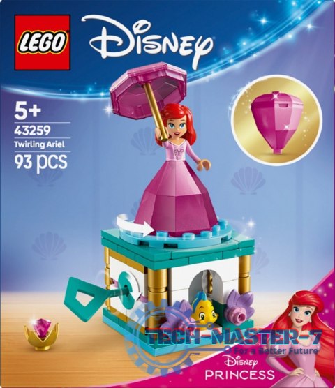 Klocki Disney 43259 Wirująca Arielka Klocki Disney 43259 Wirująca Arielka