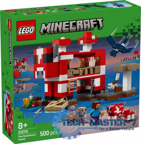 Klocki Minecraft 21270 Dom grzybowej krowy Klocki Minecraft 21270 Dom grzybowej krowy
