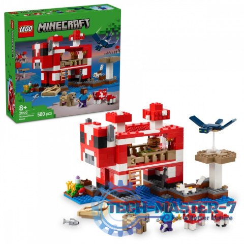 Klocki Minecraft 21270 Dom grzybowej krowy Klocki Minecraft 21270 Dom grzybowej krowy