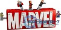 Klocki Super Heroes 76313 Logo MARVEL z minifigurkami