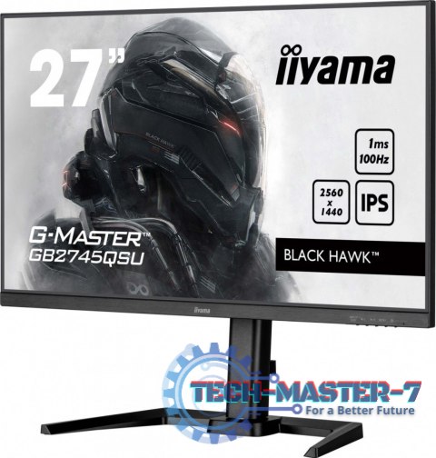 Monitor 27 cali GB2745QSU-B2,IPS,QHD,100Hz,1ms,2xUSB,300cd Monitor 27 cali GB2745QSU-B2,IPS,QHD,100Hz,1ms,2xUSB,300cd
