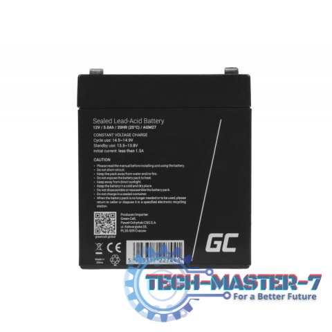 Akumulator AGM 12V 5Ah Akumulator AGM 12V 5Ah