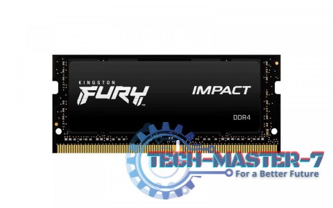 Pamięć DDR4 FURY Impact SODIMM 16GB(1*16GB)/3200 CL20 Pamięć DDR4 FURY Impact SODIMM 16GB(1*16GB)/3200 CL20