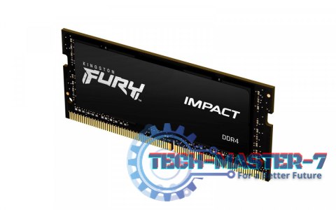 Pamięć DDR4 FURY Impact SODIMM 16GB(1*16GB)/3200 CL20 Pamięć DDR4 FURY Impact SODIMM 16GB(1*16GB)/3200 CL20