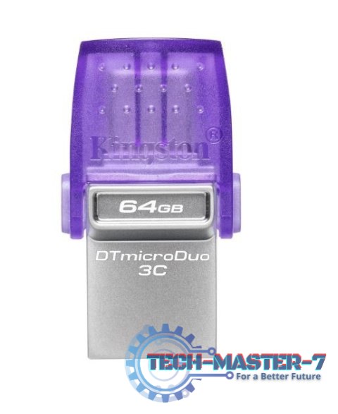 Pendrive Data Traveler MicroDuo 3C G3 64GB USB-A/USB-C Pendrive Data Traveler MicroDuo 3C G3 64GB USB-A/USB-C
