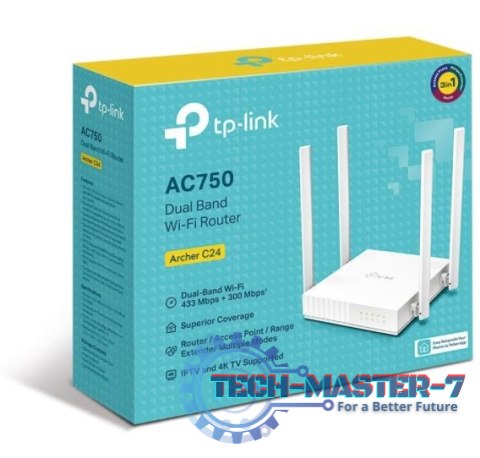 Router Archer C24 AC750 1WAN 4LAN Router Archer C24 AC750 1WAN 4LAN