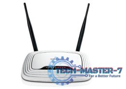 WR841N router xDSL WiFi N300 (2.4GHz) 1xWAN 4x10/100 LAN 2x5dBi (SMA)