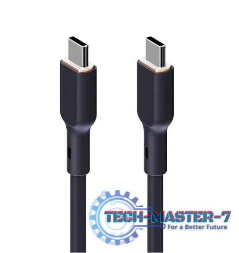 CB-SCC241 silikonowy kabel USB-C - USB-C | 1m | 5A | 240W PD CB-SCC241 silikonowy kabel USB-C - USB-C | 1m | 5A | 240W PD