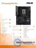 Płyta główna TUF GAMING Z790-Plus WIFI s1700 4DDR5 ATX Płyta główna TUF GAMING Z790-Plus WIFI s1700 4DDR5 ATX