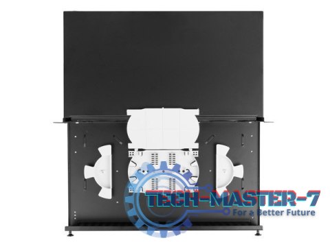 Przełącznica światłowodowa 12XSC simplex/12XLC duplex rack 19 1U czarna + akcesoria Przełącznica światłowodowa 12XSC simplex/12XLC duplex rack 19 1U czarna + akcesoria