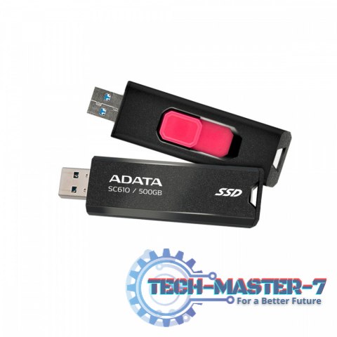 Dysk SSD zewnętrzny SC610 500GB USB3.2A Gen2 czarny Dysk SSD zewnętrzny SC610 500GB USB3.2A Gen2 czarny