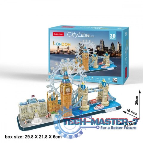 Puzzle 3D City Line London Puzzle 3D City Line London
