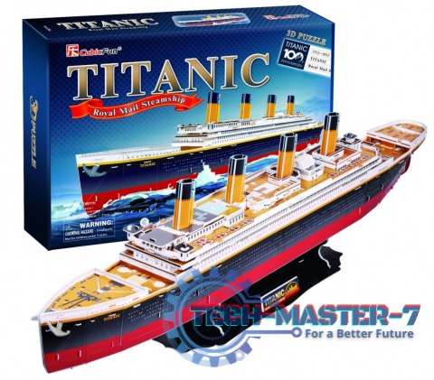 Puzzle 3D Titanic Duży Puzzle 3D Titanic Duży