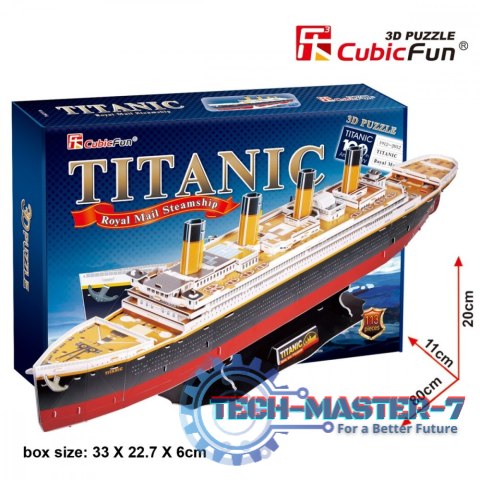Puzzle 3D Titanic Duży Puzzle 3D Titanic Duży
