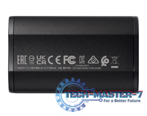 Dysk SSD External SD810 1TB USB3.2C 20Gb/s czarny Dysk SSD External SD810 1TB USB3.2C 20Gb/s czarny