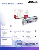 Karta graficzna Radeon RX 7900 XTX TAICHI 24GB OC GDDR6 384bit biała
