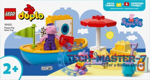 Klocki DUPLO 10432 Peppa Pig Peppa i rejs łodzią Klocki DUPLO 10432 Peppa Pig Peppa i rejs łodzią