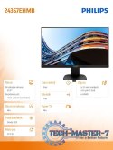 Monitor 23.8 243S7EHMB IPS HDMI Pivot Głośniki Monitor 23.8 243S7EHMB IPS HDMI Pivot Głośniki