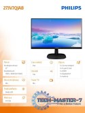 Monitor 27 273V7QJAB IPS HDMI DP Głośniki Monitor 27 273V7QJAB IPS HDMI DP Głośniki