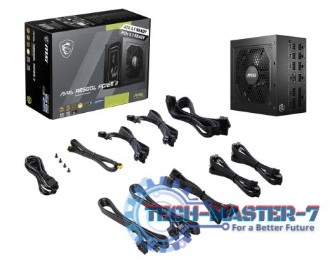 Zasilacz MAG A850GL PCIE5 II 850 W 80 Plus Gold Full Modular Zasilacz MAG A850GL PCIE5 II 850 W 80 Plus Gold Full Modular
