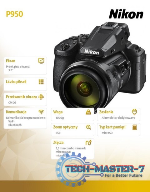 Aparat P950 black Aparat P950 black