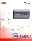 Dysk zewnętrzny SSD SE880 1TB USB3.2A/C Gen2x2