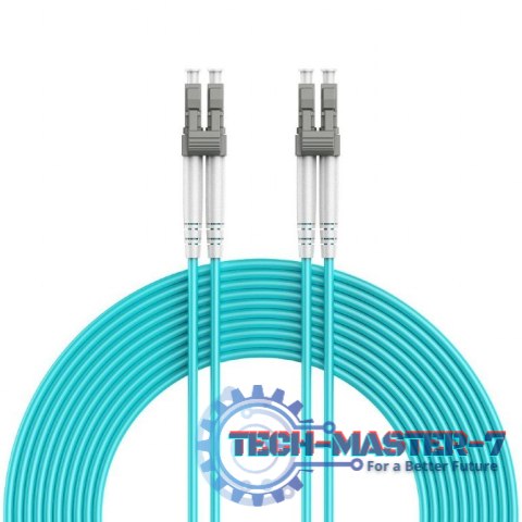 Kabel światłowodowy wielomodowy duplex OM4 50/125, LC/LC, 2m Kabel światłowodowy wielomodowy duplex OM4 50/125, LC/LC, 2m