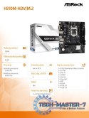 Płyta główna H510M-HDV/M.2 SE s1200 2DDR4 HDMI/DVI mATX