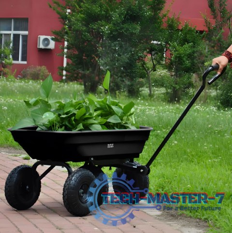 Wózek transportowy ogrodowy taczka wywrotka 75L 200 kg duże pompowane koła MultiGarden MULTI GARDEN Wózek transportowy ogrodowy taczka wywrotka 75L 200 kg duże pompowane koła MultiGarden MULTI GARDEN
