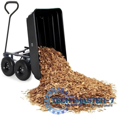 Wózek transportowy ogrodowy taczka wywrotka 75L 200 kg duże pompowane koła MultiGarden MULTI GARDEN Wózek transportowy ogrodowy taczka wywrotka 75L 200 kg duże pompowane koła MultiGarden MULTI GARDEN